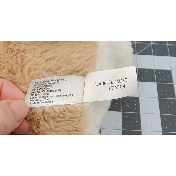 Spark Create Imagine Corgi Puppy Plush Dog 10 Inch Stuffed Animal White Tan - Picture 9 of 10